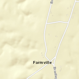 Farmville Arkansas Street Map