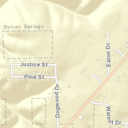 Sylvan Springs Alabama Street Map