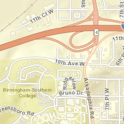 Owenton Alabama Street Map