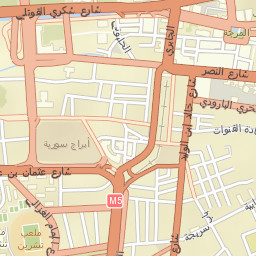Damascus Street Map