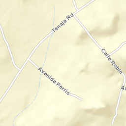 Santa Rosa South California Street Map