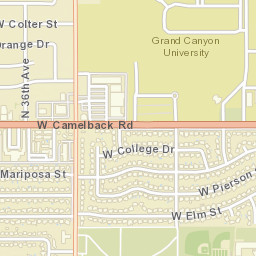 3615-3621 W Elm St Phoenix AZ Street Map