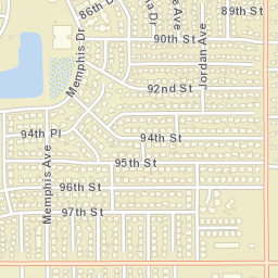 9411 Indiana Ave, Lubbock, TX 79423 Street Map