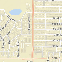 9707 Avenue X, Lubbock, TX 79423, USA Street Map