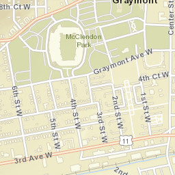 Smithfield Alabama Street Map