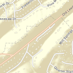 Nottingham Alabama Street Map