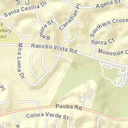 Lake Village California Street Map