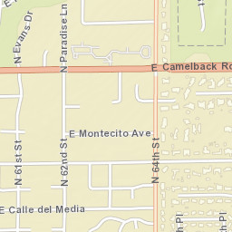 6235-6247 East Camelback Road, Scottsdale Street Map