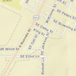 1199 Farm to Market 992, De Kalb, TX Street Map