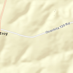 Troy Arkansas Street Map