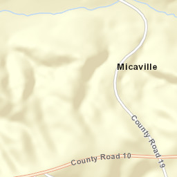 Micaville Alabama Street Map