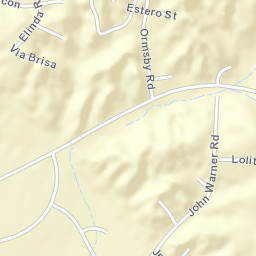 Windsor Crest California Street Map