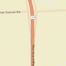 Young America West Arizona Street Map