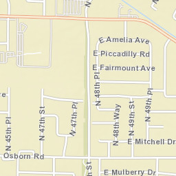 3411 N 49th St Phoenix AZ 85018 Street Map