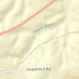 Buena Vista Arkansas Street Map