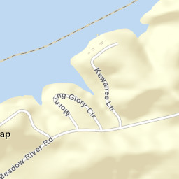 Fishtrap Alabama Street Map