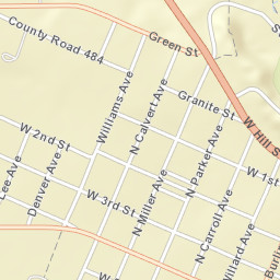 500-598 Denver Avenue, Spur, TX Street Map