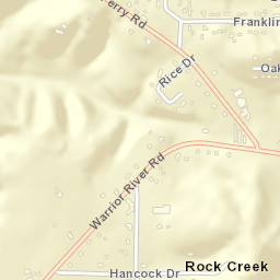 Hopkins Alabama Street Map