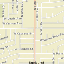 2243 N 59th Ave, Phoenix, AZ 85035 Street Map