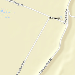Dewey Arkansas Street Map