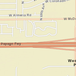 Westridge Park Arizona Street Map