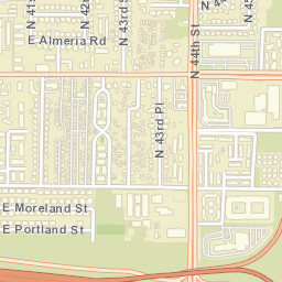 Hyde Park Lodge Arizona Street Map