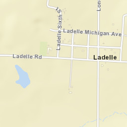 Ladelle Arkansas Street Map