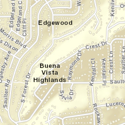 Edgewood Alabama Street Map