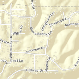 Cahaba Oaks Alabama Street Map