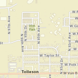 9552 West Van Buren Street, Tolleson, AZ Street Map