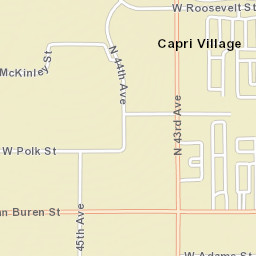 Capri Village Arizona Street Map