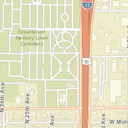 Sun Trailer Park Arizona Street Map