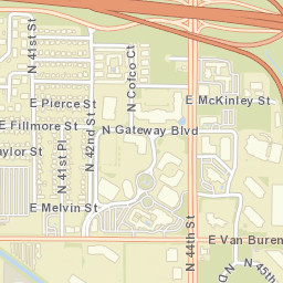 Admiral Trailer Park Arizona Street Map