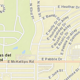 Palmas del Sol Arizona Street Map