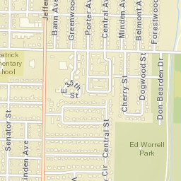 1205 E 35th St Texarkana AR 71854 Street Map