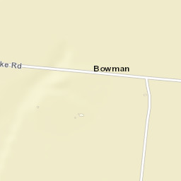 Bowman Arkansas Street Map