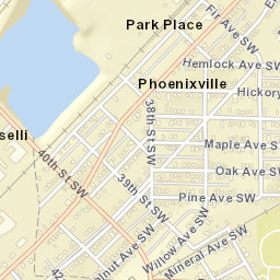 Park Place Alabama Street Map