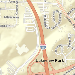 Lakeview Park Alabama Street Map