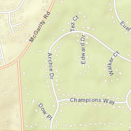 1759-1821 McGarity Road, McDonough Street Map