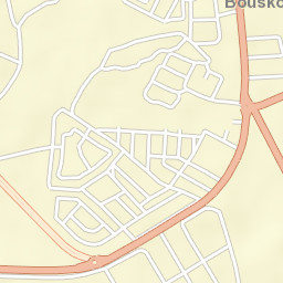 Bouskoura Street Map