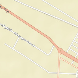 Zavareh Street Map