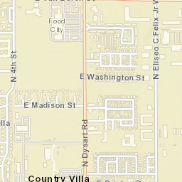 Country Villa Arizona Street Map