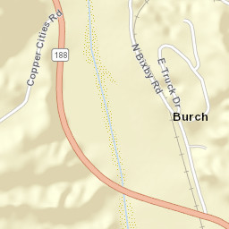 Burch Arizona Street Map