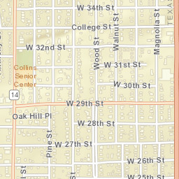 100-198 College Dr, Texarkana, TX 75503 Street Map