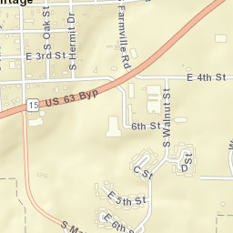 Hermitage Arkansas Street Map
