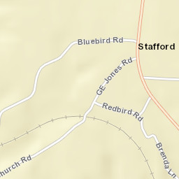 Stafford Alabama Street Map