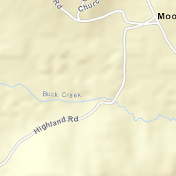 Moores Bridge Alabama Street Map