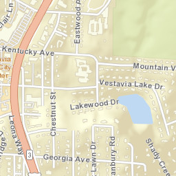 Vestavia Hills Alabama Street Map