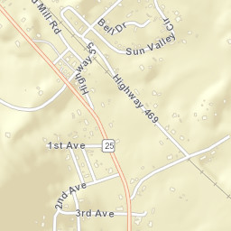 Sterrett Alabama Street Map