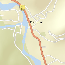 Banihal Street Map